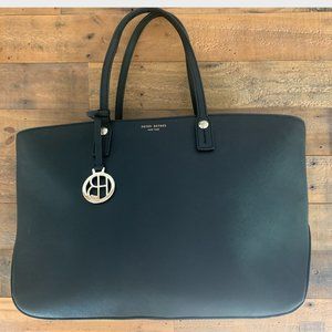 Henri Bendel Black Zip Tote